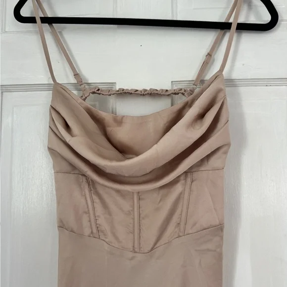 Princess Polly Cream Midi Dress - Picture 5 of 6